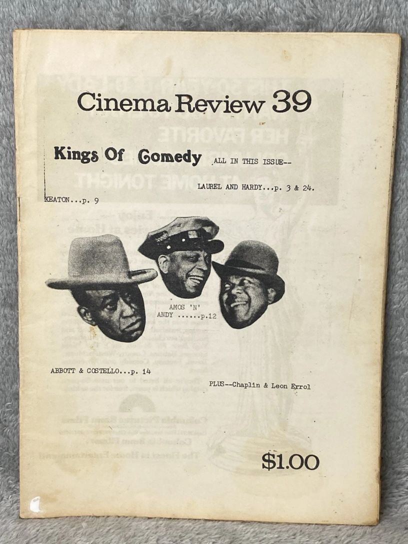 CINEMA REVIEW INDIANAPOLIS magazine side cover Issue 39  May 1978