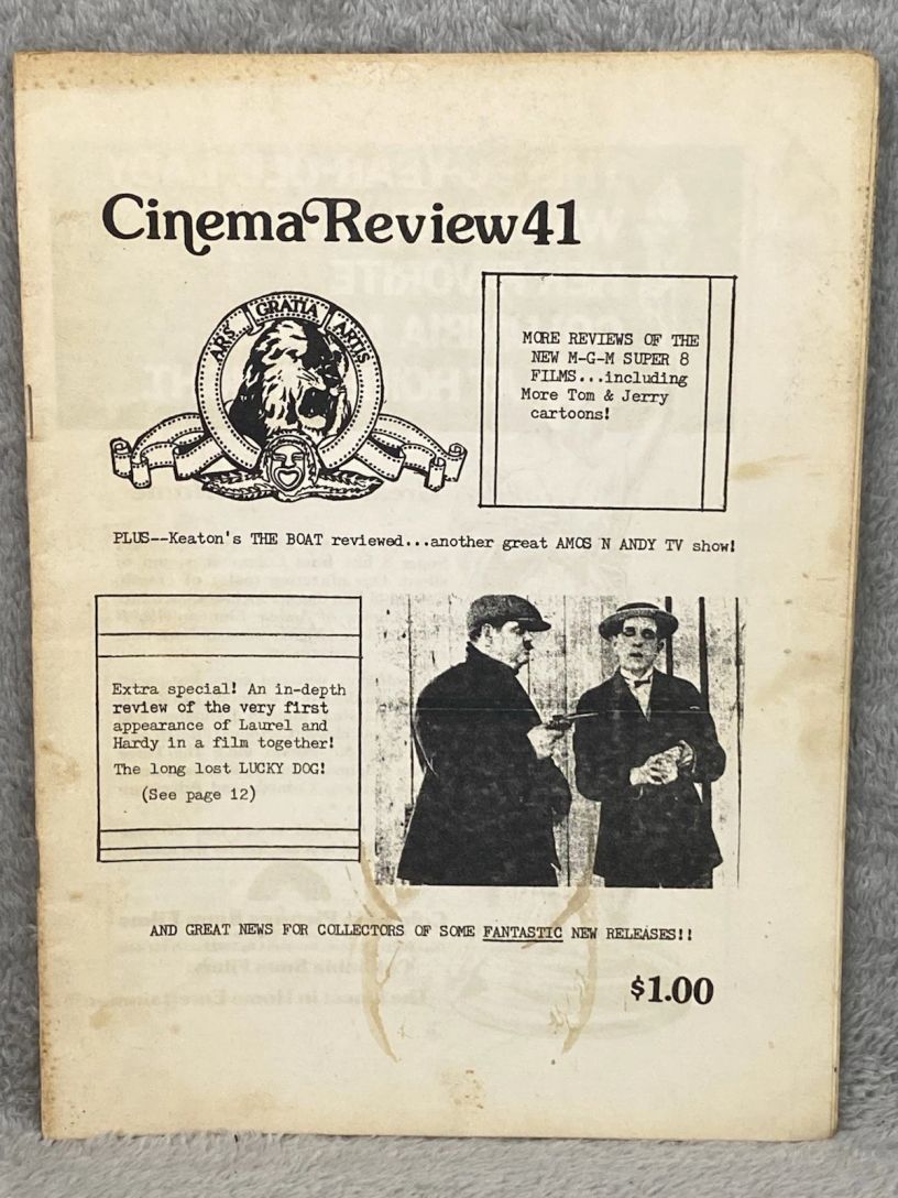 CINEMA REVIEW INDIANAPOLIS magazine side cover Issue 41  July 1978