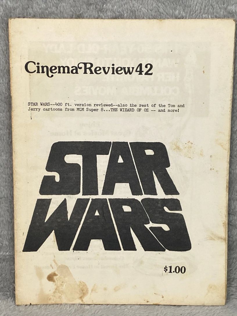 CINEMA REVIEW INDIANAPOLIS magazine side cover Issue 42  August 1978