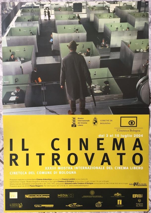 CINEMA RITROVATO magazine side cover 3 July 2004