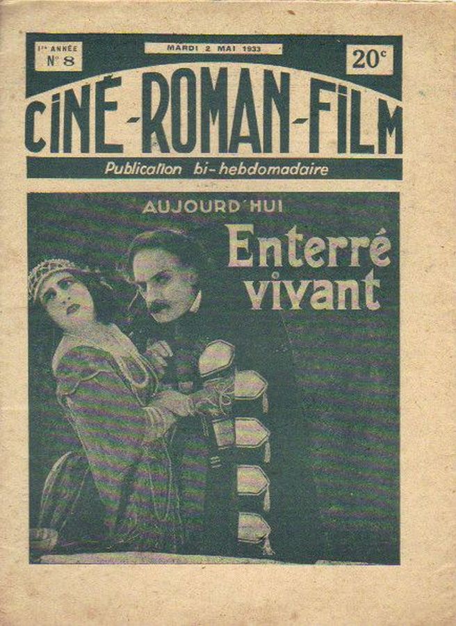 CINE-ROMAN-FILM magazine side cover Issue 8 2 May 1933