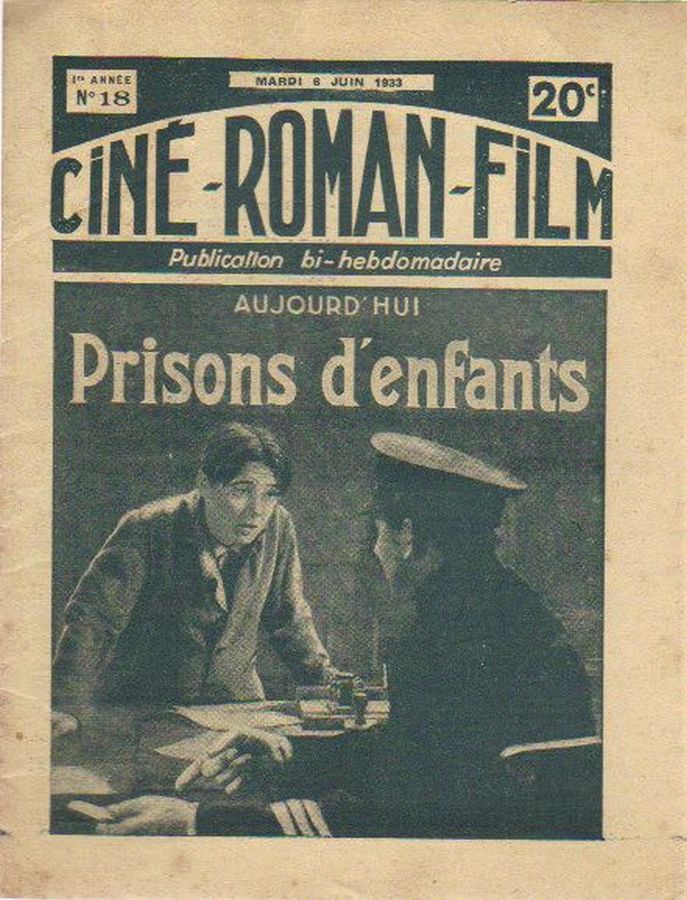 CINE-ROMAN-FILM magazine side cover Issue 18 6 June 1933