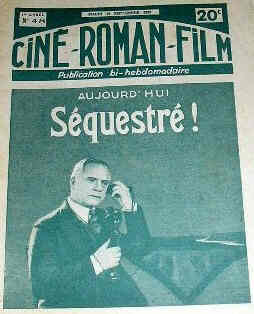 CINE-ROMAN-FILM magazine side cover Issue 48  1933
