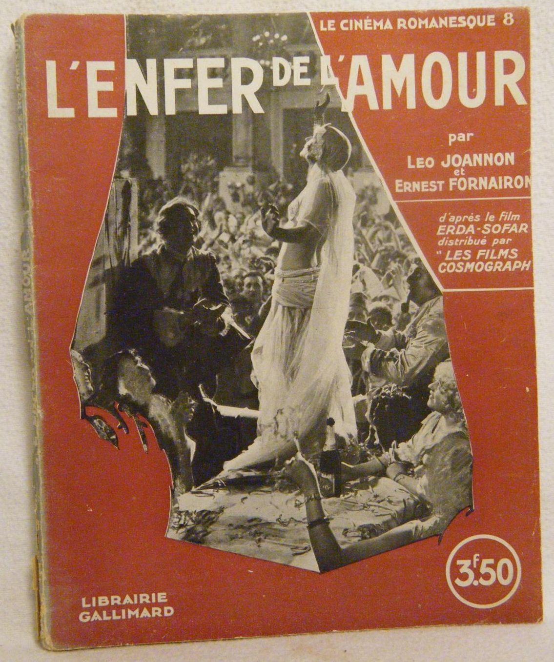 CINEMA ROMANESQUE | LE magazine side cover Issue 8   1928