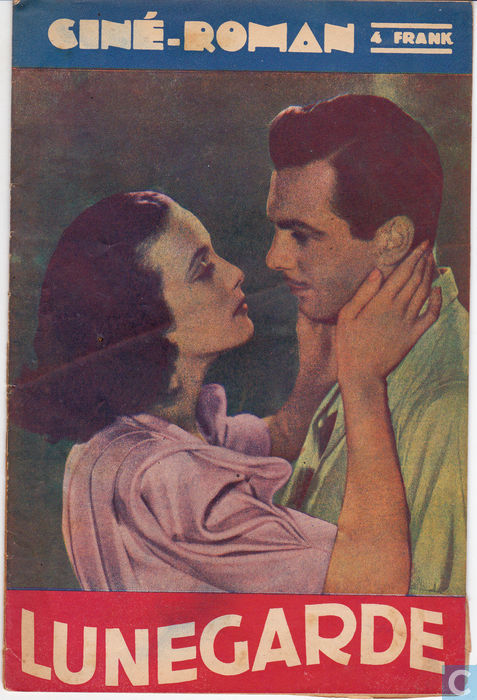 CINE-ROMAN (In Dutch) magazine side cover Issue 52  1947