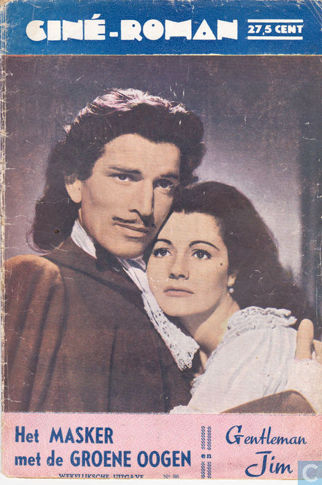 CINE-ROMAN (Nl) magazine side cover Issue 86  1947