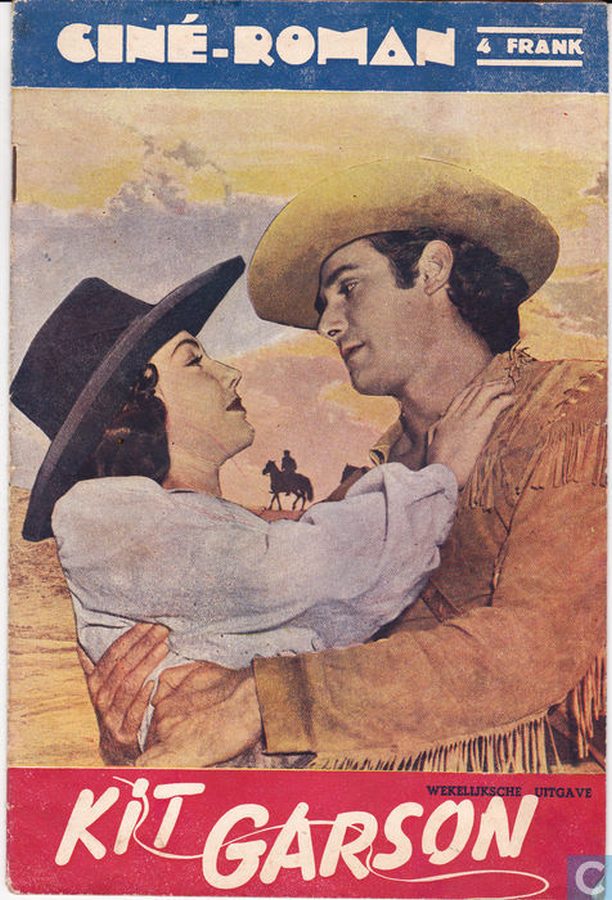 CINE-ROMAN (In Dutch) magazine side cover Issue 61  1947