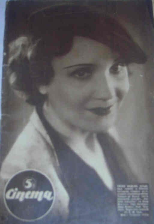 CINEMA (Romania) magazine side cover 4 December 1937