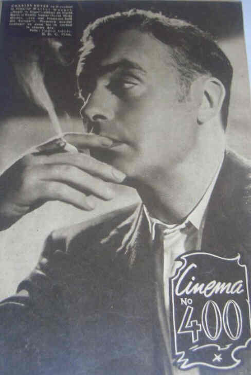 CINEMA (Romania) magazine side cover Issue 400 29 October 1938