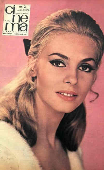 CINEMA (Romania) magazine side cover Issue 74  February 1969