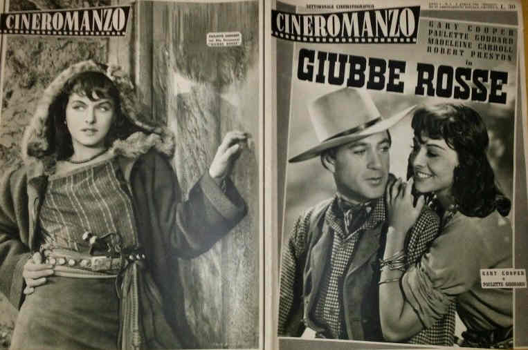 CINEROMANZO: SETTIMANALE CINEMATOGRAFICO magazine side cover Issue 2 8 April 1950