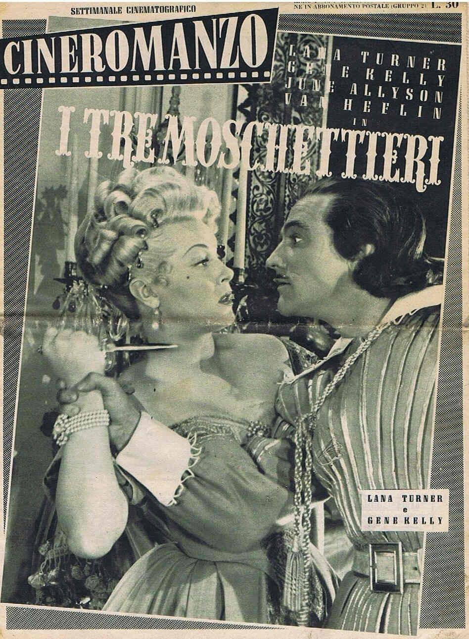 CINEROMANZO: SETTIMANALE CINEMATOGRAFICO magazine side cover Issue 7 13 May 1950