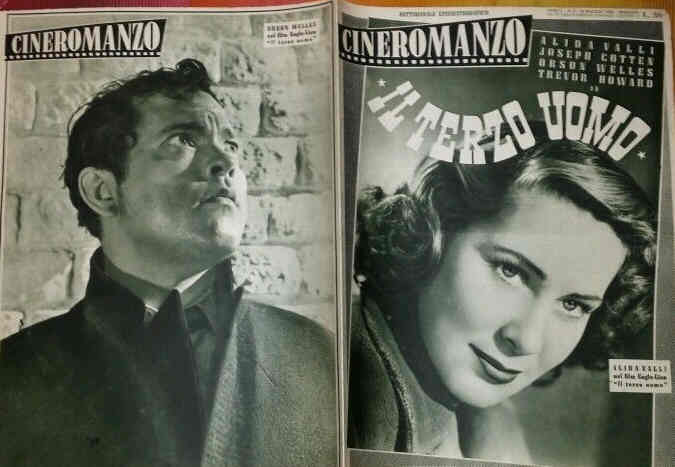 CINEROMANZO: SETTIMANALE CINEMATOGRAFICO magazine side cover Issue 8 20 May 1950