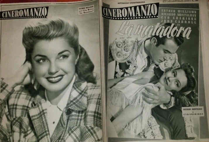 CINEROMANZO: SETTIMANALE CINEMATOGRAFICO magazine side cover Issue 9 27 May 1950