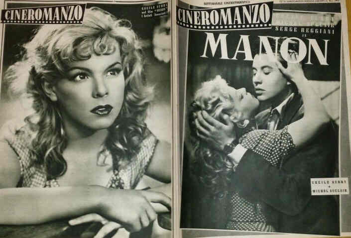 CINEROMANZO: SETTIMANALE CINEMATOGRAFICO magazine side cover Issue 11 10 June 1950