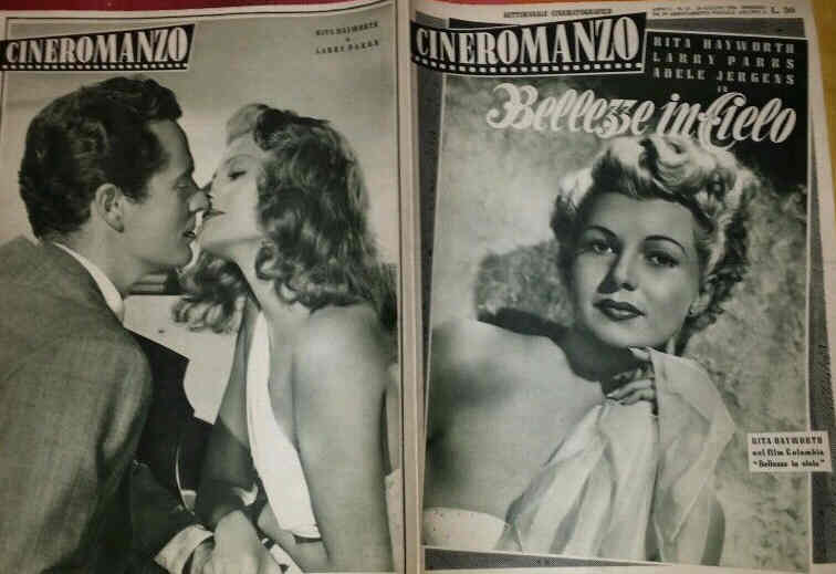 CINEROMANZO: SETTIMANALE CINEMATOGRAFICO magazine side cover Issue 13 24 June 1950
