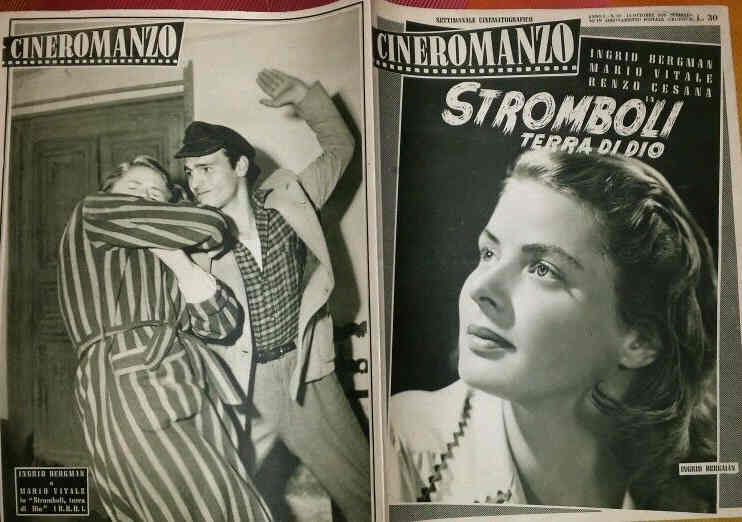 CINEROMANZO: SETTIMANALE CINEMATOGRAFICO magazine side cover Issue 29 14 October 1950