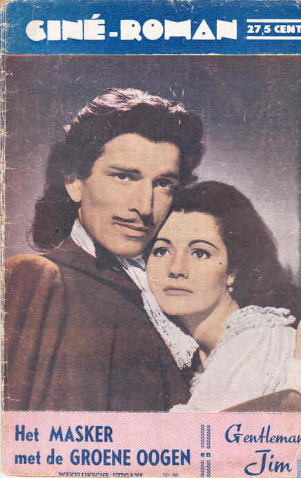 CINE-ROMAN (In Dutch) magazine side cover Issue 86  1947