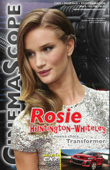 CINEMASCOPE (MEXICO) magazine side cover Issue 496  2011