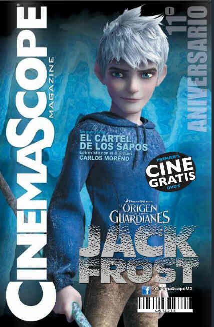 CINEMASCOPE (MEXICO) magazine side cover December 2013