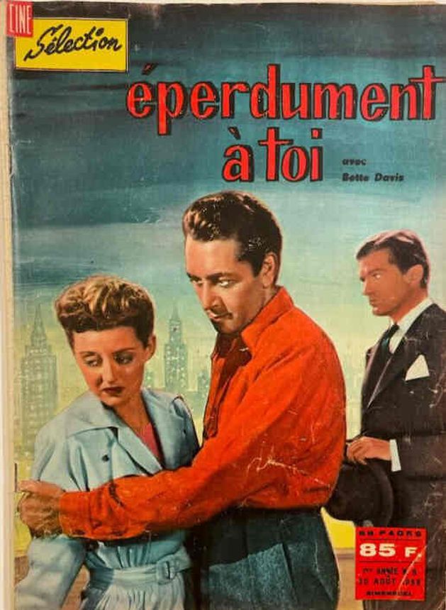 CINE SELECTION magazine side cover Issue 8 30 August 1958