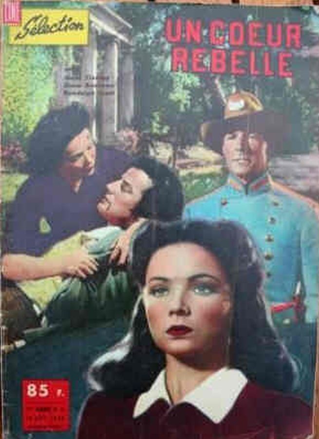 CINE SELECTION magazine side cover Issue 11 15 October 1958