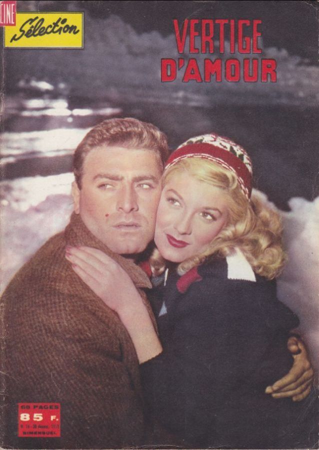 CINE SELECTION magazine side cover Issue 16 30 December 1958