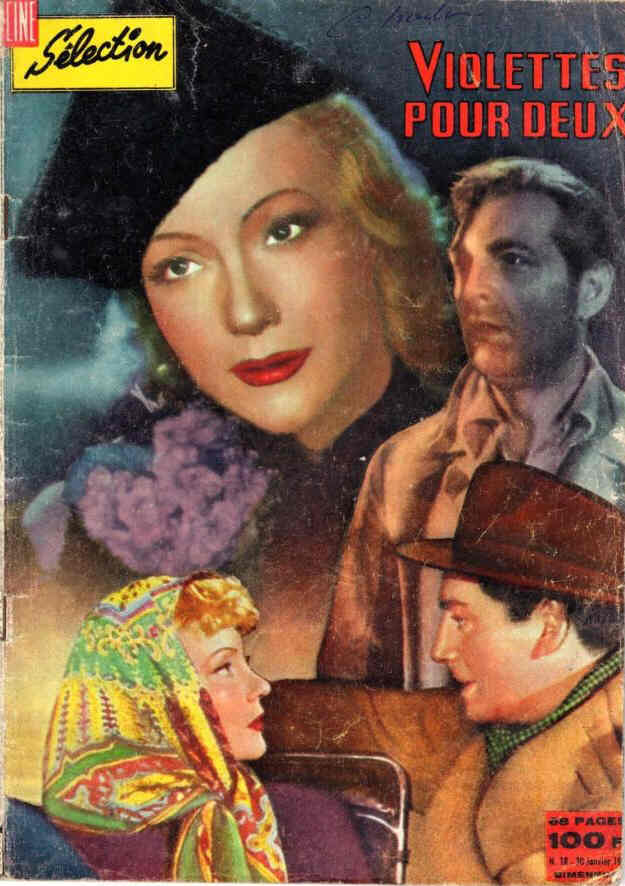 CINE SELECTION magazine side cover Issue 18 30 January 1959