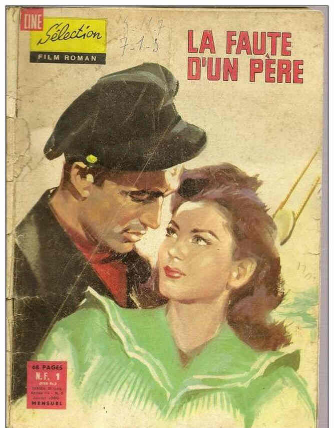 CINE SELECTION magazine side cover Issue 5  July 1960