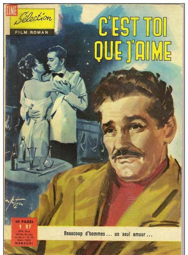 CINE SELECTION magazine side cover Issue 68  March 1962