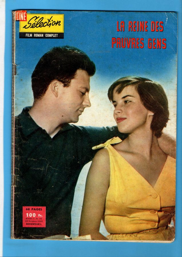 CINE SELECTION magazine side cover Issue 36 26 October 1959