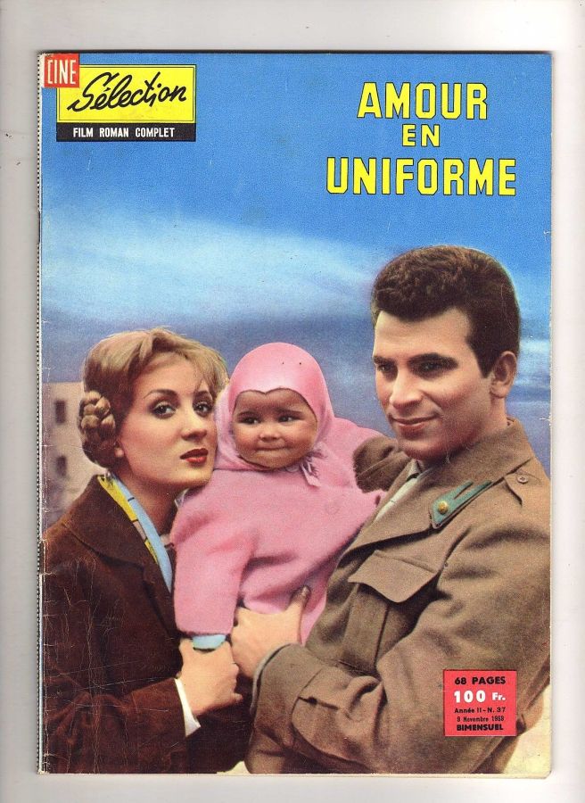 CINE SELECTION magazine side cover Issue 37 8 November 1959
