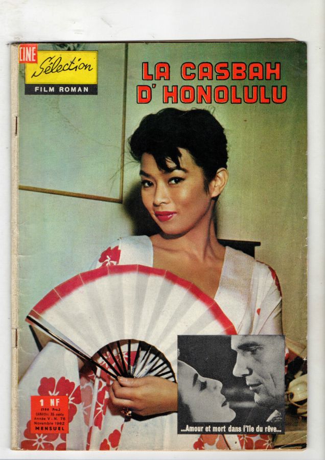 CINE SELECTION magazine side cover Issue 76 November 1962