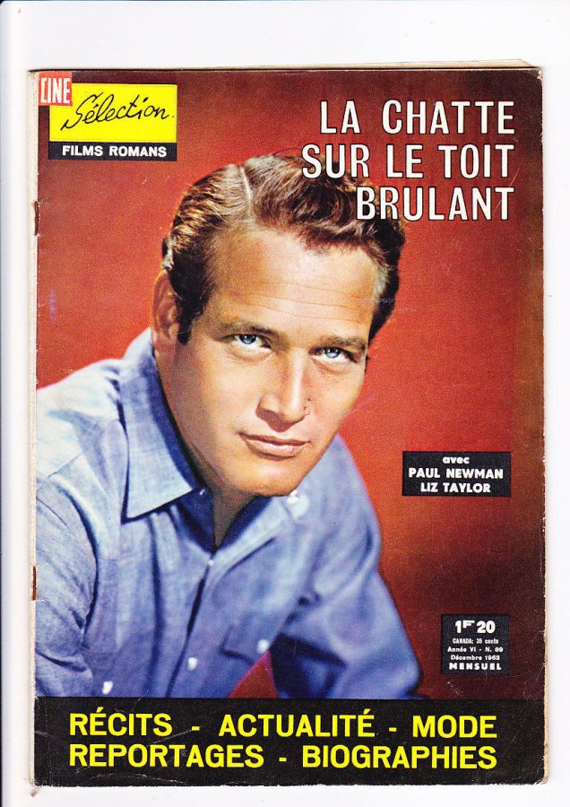 CINE SELECTION magazine side cover Issue 89 December 1963