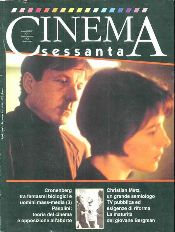 CINEMASESSANTA magazine side cover Issue 212 July/August 1993