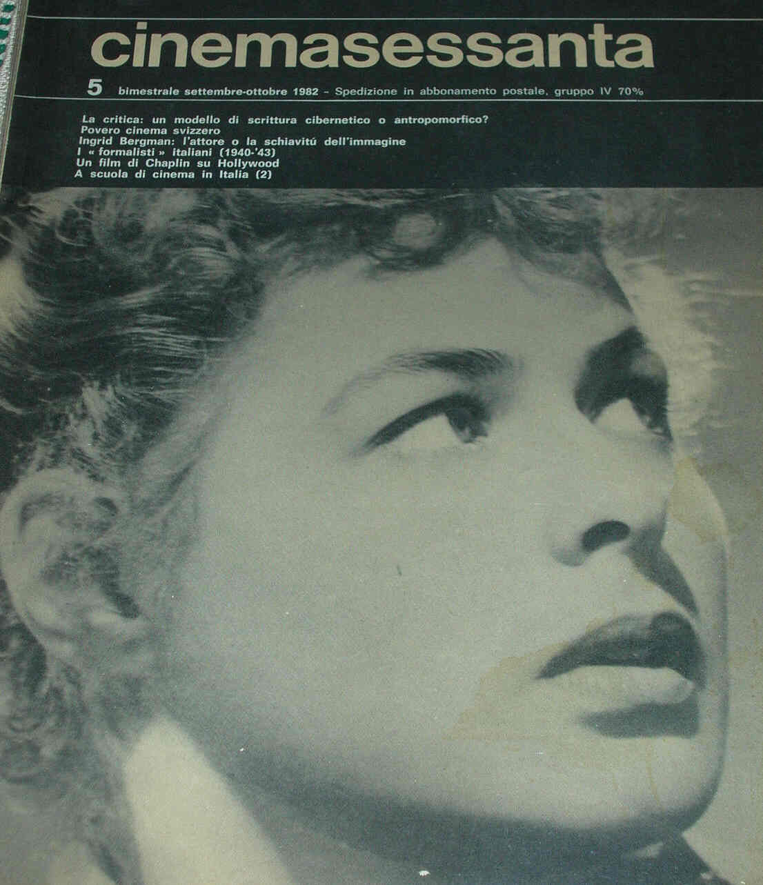 CINEMASESSANTA magazine side cover Issue 147 September/October 1982