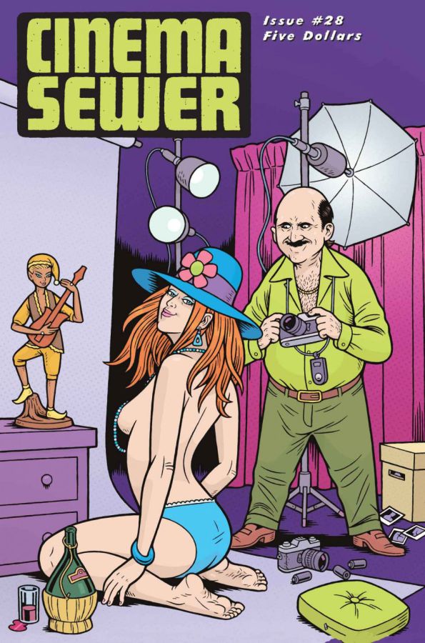 CINEMA SEWER magazine side cover Issue 28  2015