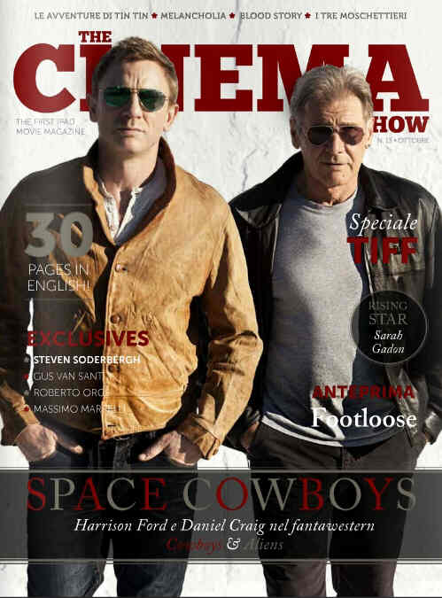 CINEMA SHOW |THE magazine side cover Issue 13 October 2011