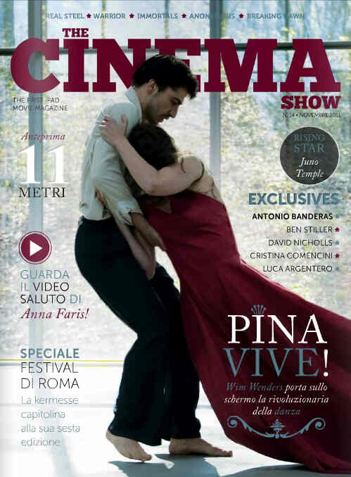 CINEMA SHOW |THE magazine side cover Issue 14 November 2011