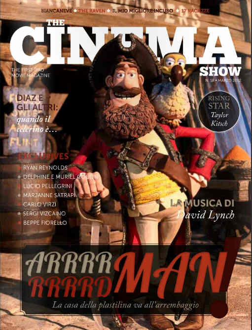 CINEMA SHOW |THE magazine side cover Issue 18 March 2012
