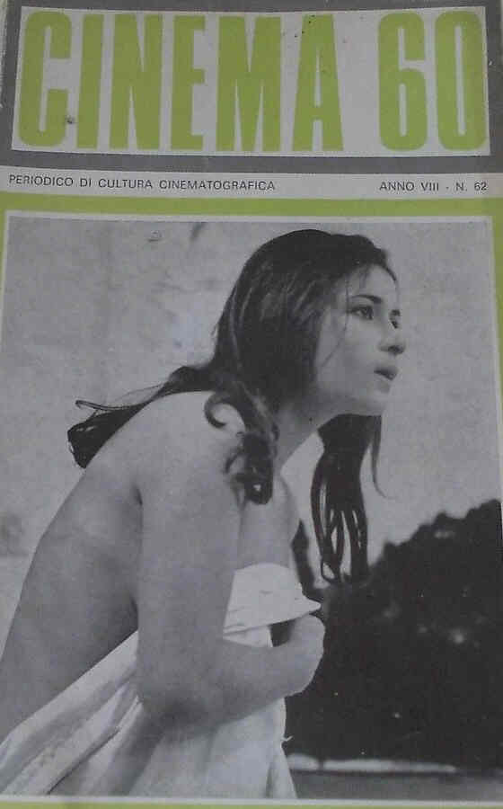 CINEMASESSANTA magazine side cover Issue 62  1966