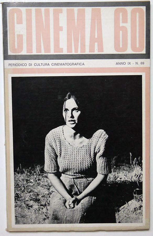 CINEMASESSANTA magazine side cover Issue 69   1968