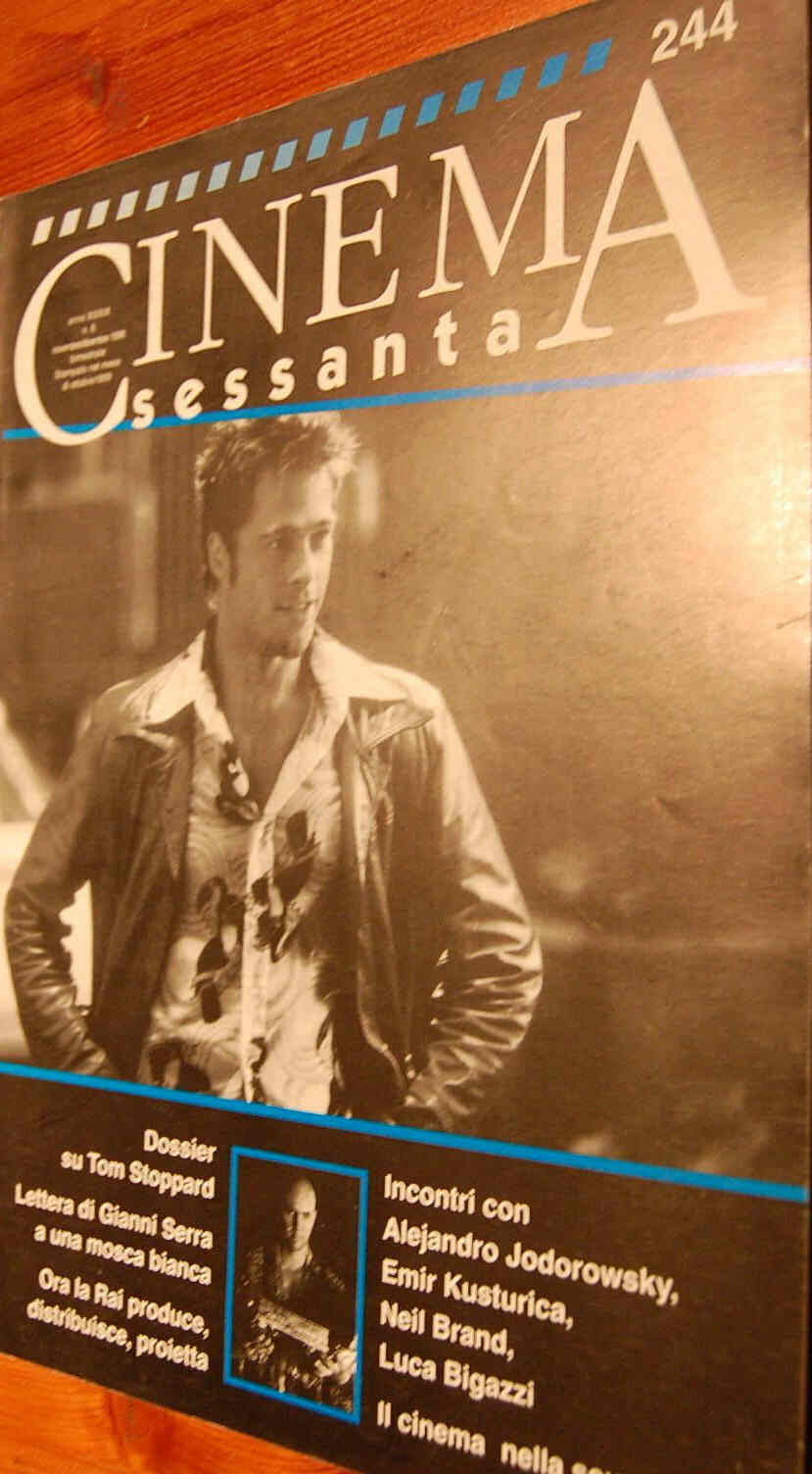 CINEMASESSANTA magazine side cover Issue 244  1998