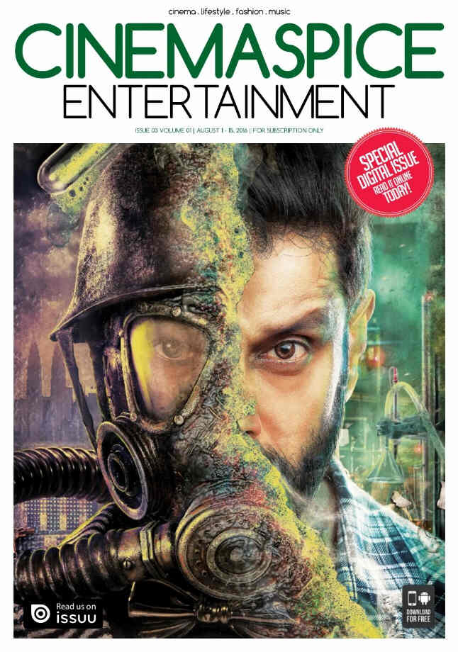CINEMA SPICE ENTERTAINMENT magazine side cover 1 August 2016