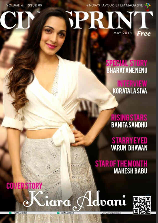 CINESPRINT magazine side cover  May 2018