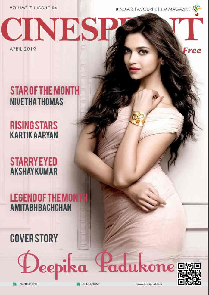 CINESPRINT magazine side cover  April 2019