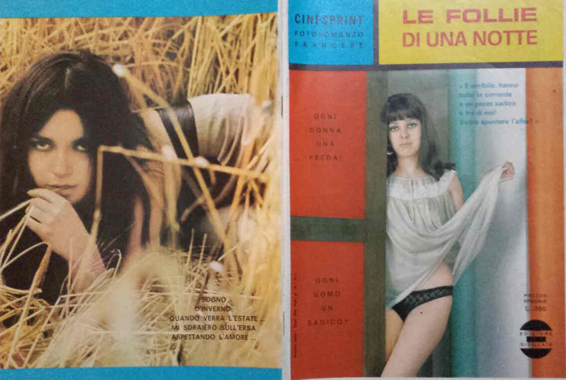 CINESPRINT (Italy) magazine side cover Issue 2   1972