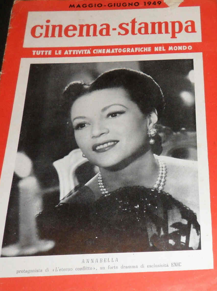 CINEMA-STAMPA magazine side cover May 1949