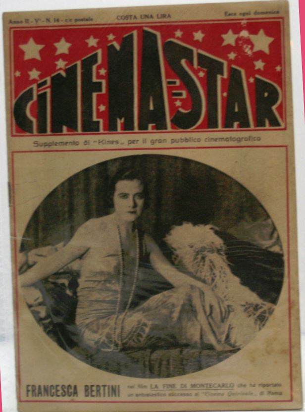 CINEMA-STAR magazine side cover Issue 14  1927