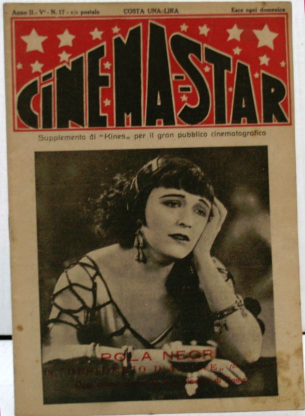 CINEMA-STAR magazine side cover Issue 17  1927